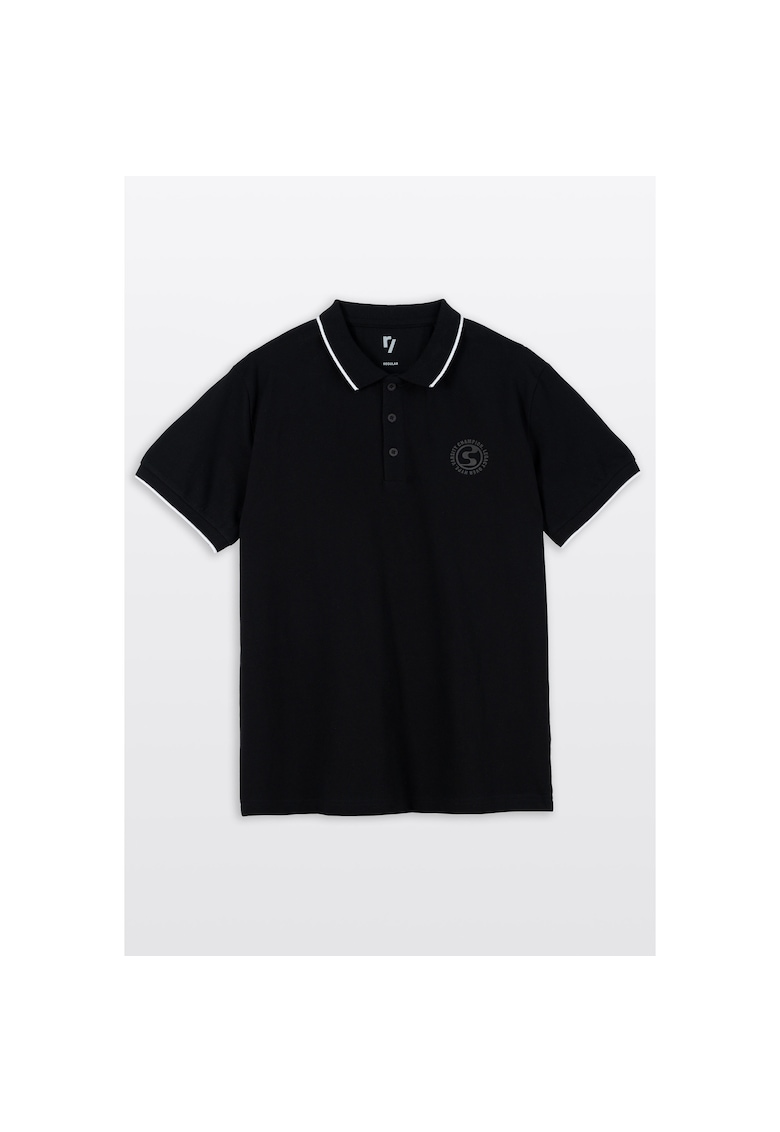 Tricou polo cu imprimeu