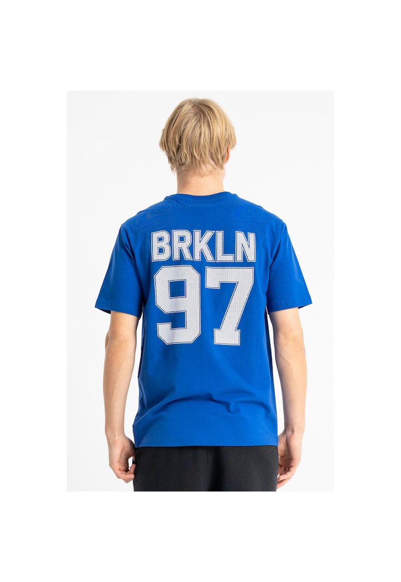 Tricou regular fit cu imprimeu pe spate