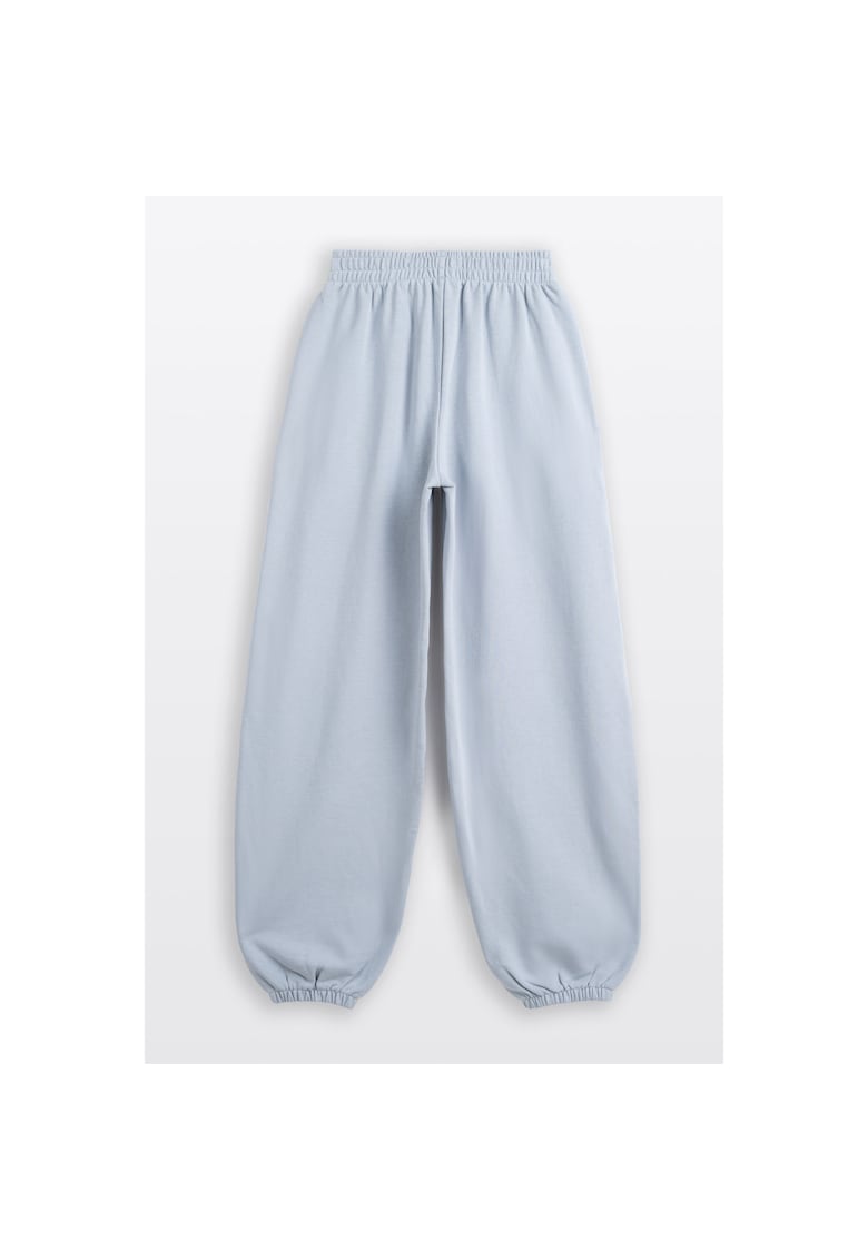 Pantaloni de trening relaxed fit cu talie elastica
