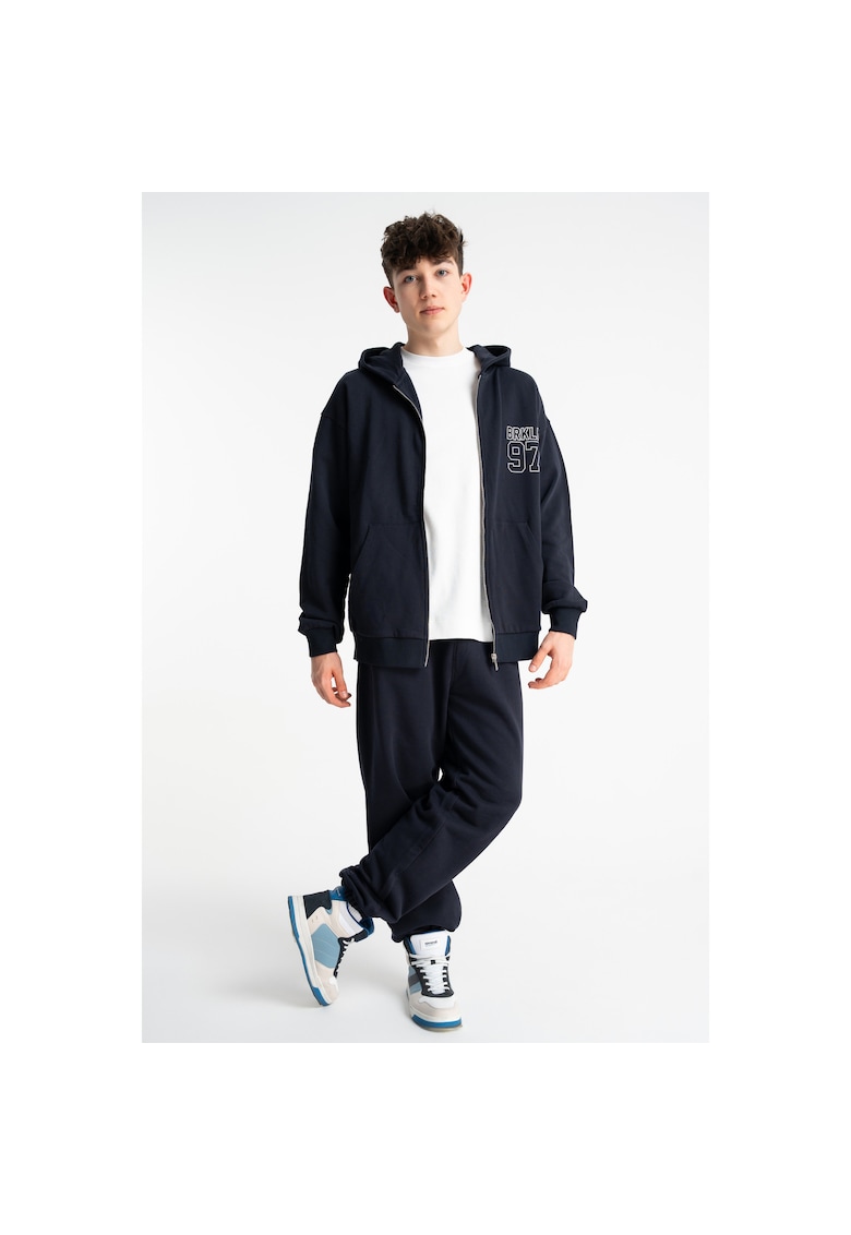 Pantaloni de trening lejeri cu buzunare cu fermoar