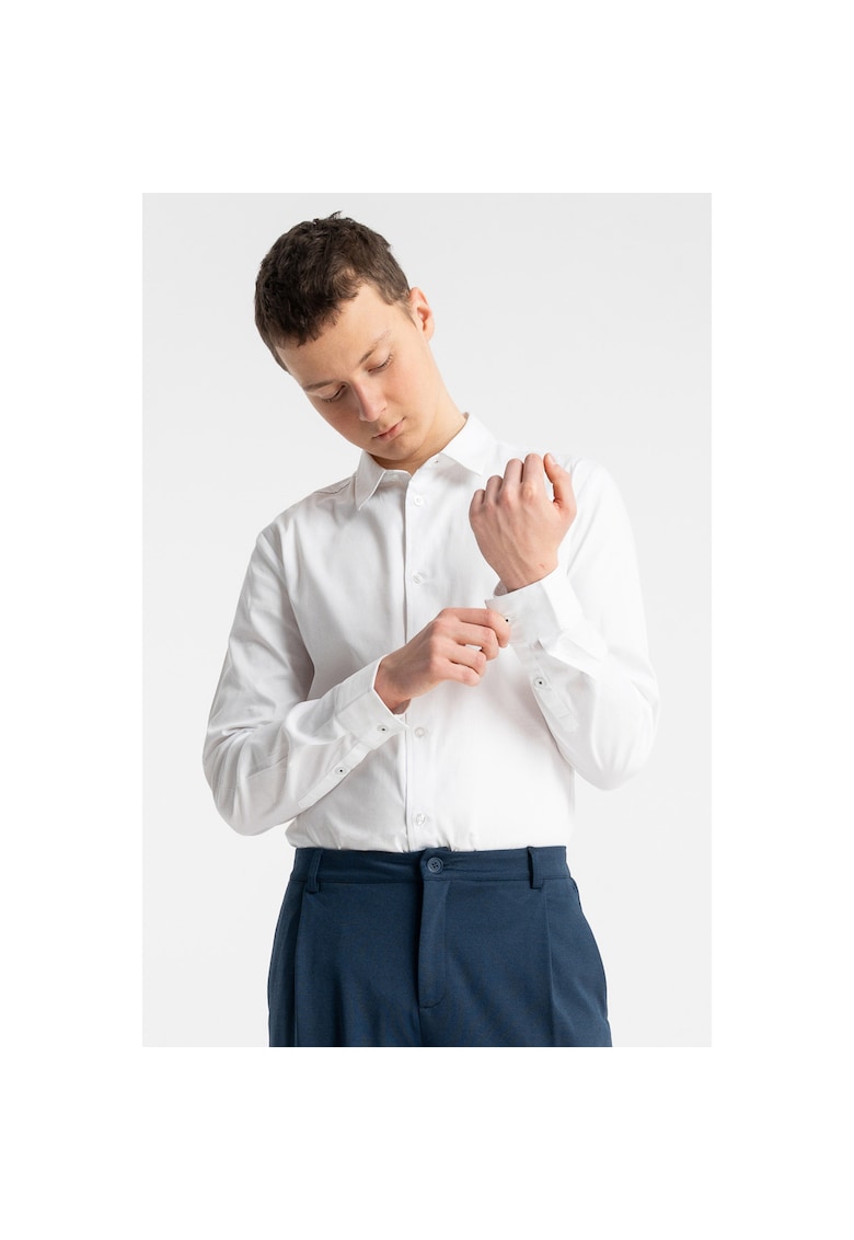 Camasa slim cu guler clasic