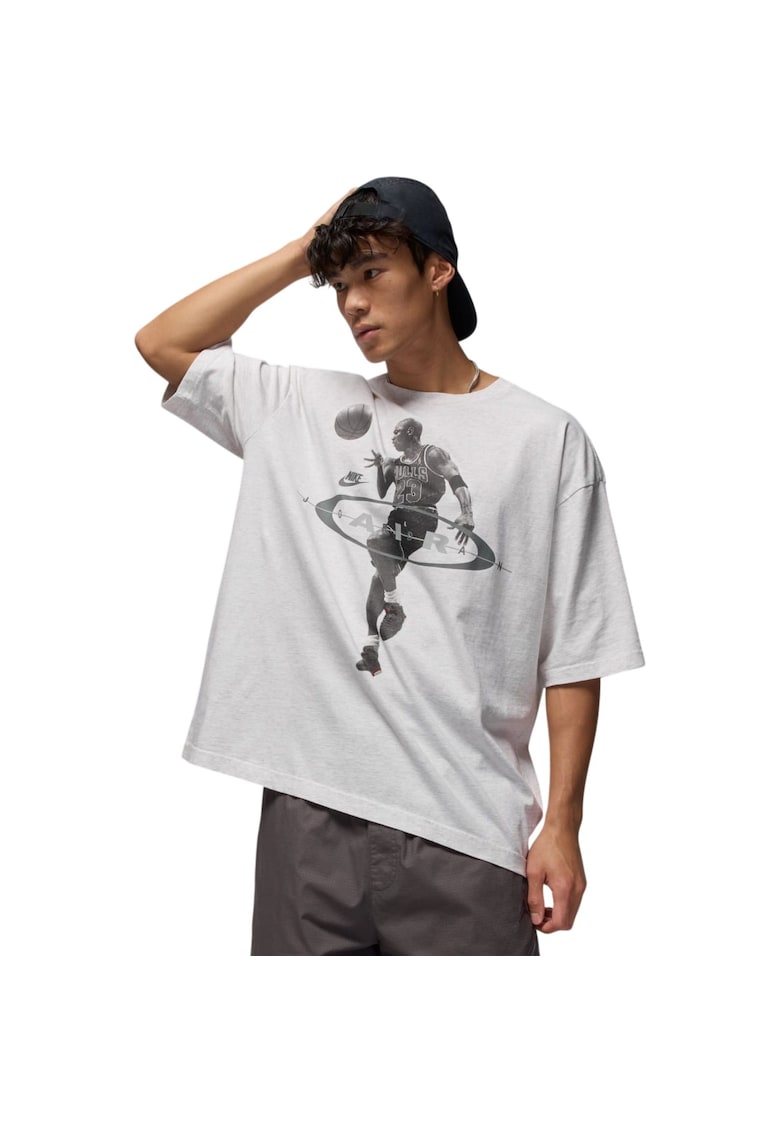 Tricou Brookyln 2 Air Reissue Crew 57084 - Alb