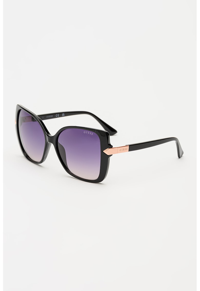 Ochelari de soare butterfly cu lentile in degrade - Negru