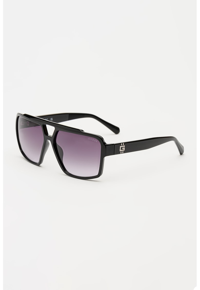 Ochelari de soare dreptunghiulari - Negru