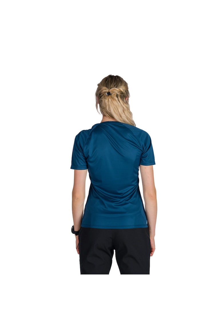 Tricou tehnic outdoor din material ripstop pentru femei Summer inkbldwqfe - Albastru