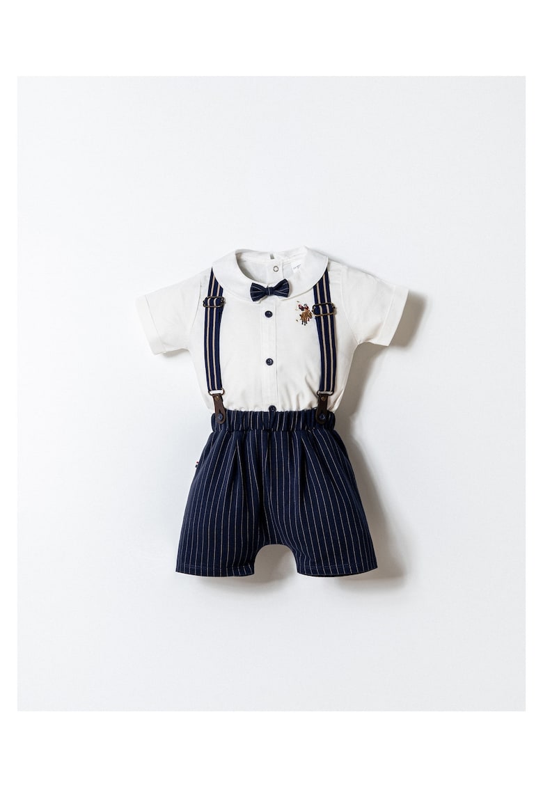 Set tricou și pantaloni scurți - alb - Alb