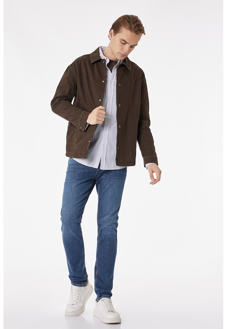 Blugi slim-fit Brad - Albastru indigo