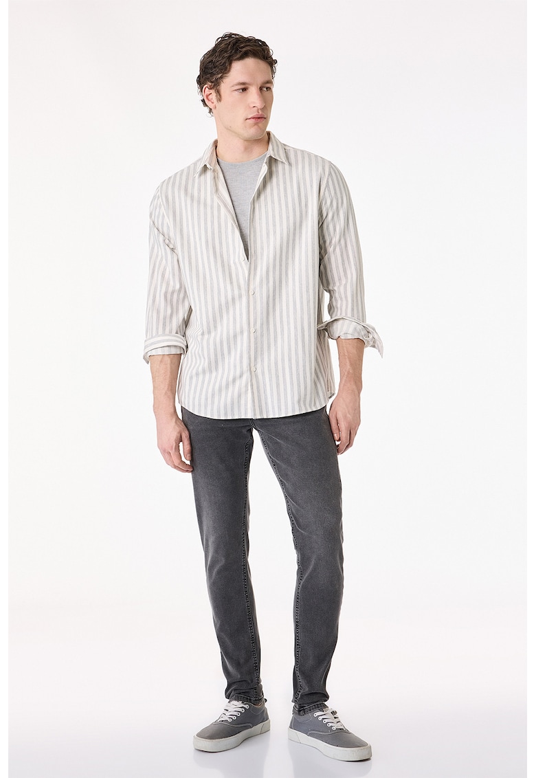 Blugi skinny Michael - Gri antracit
