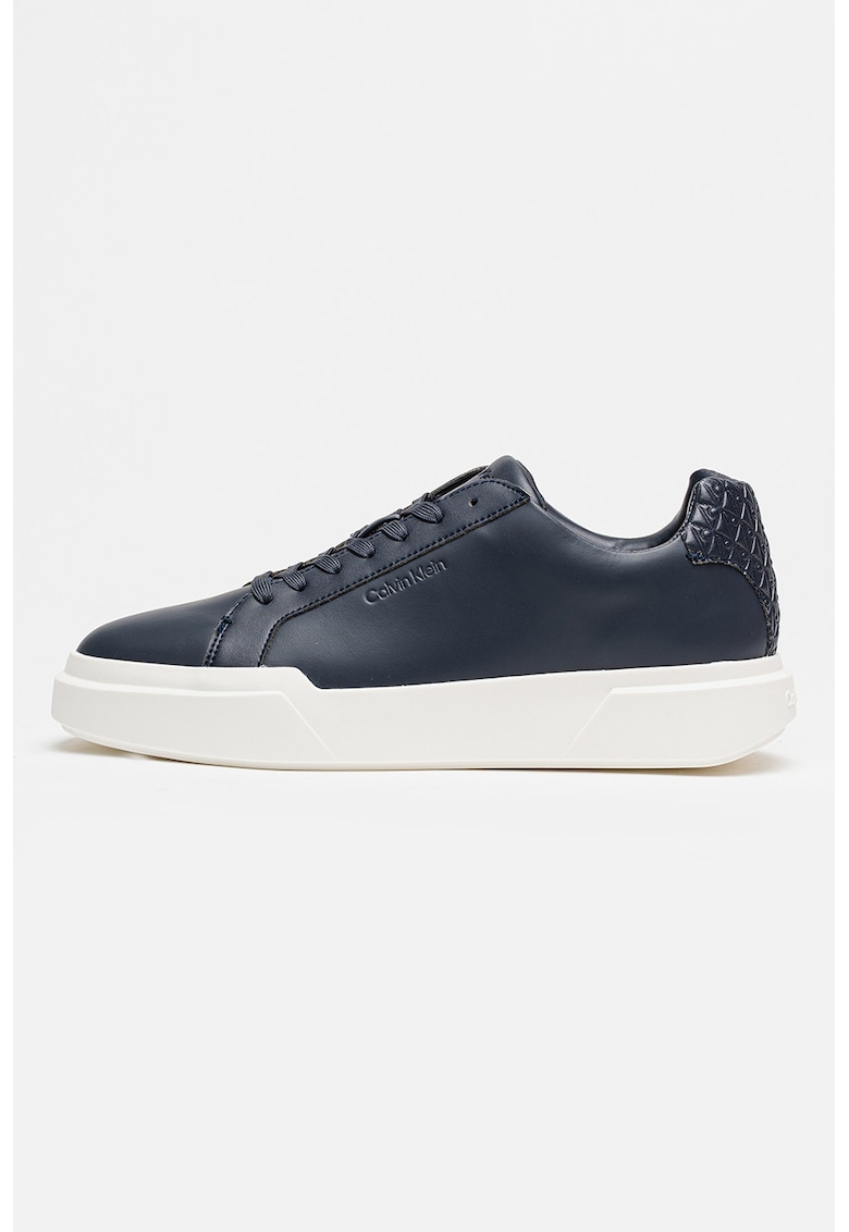 Pantofi sport low-cut cu logo discret - Bleumarin
