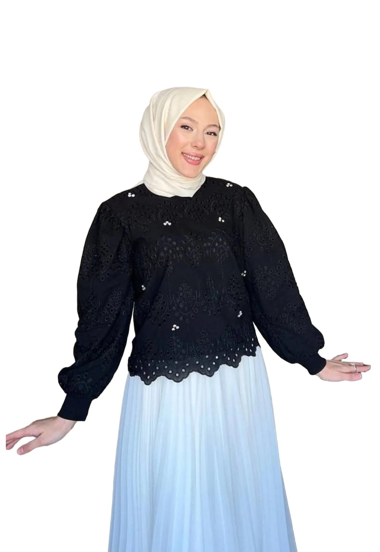 Bluza dama - Textil - Negru