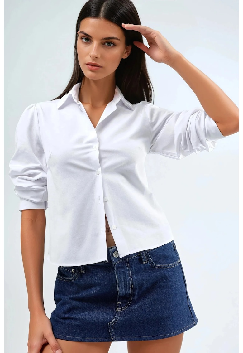 Camasa dama - Alb - Textil