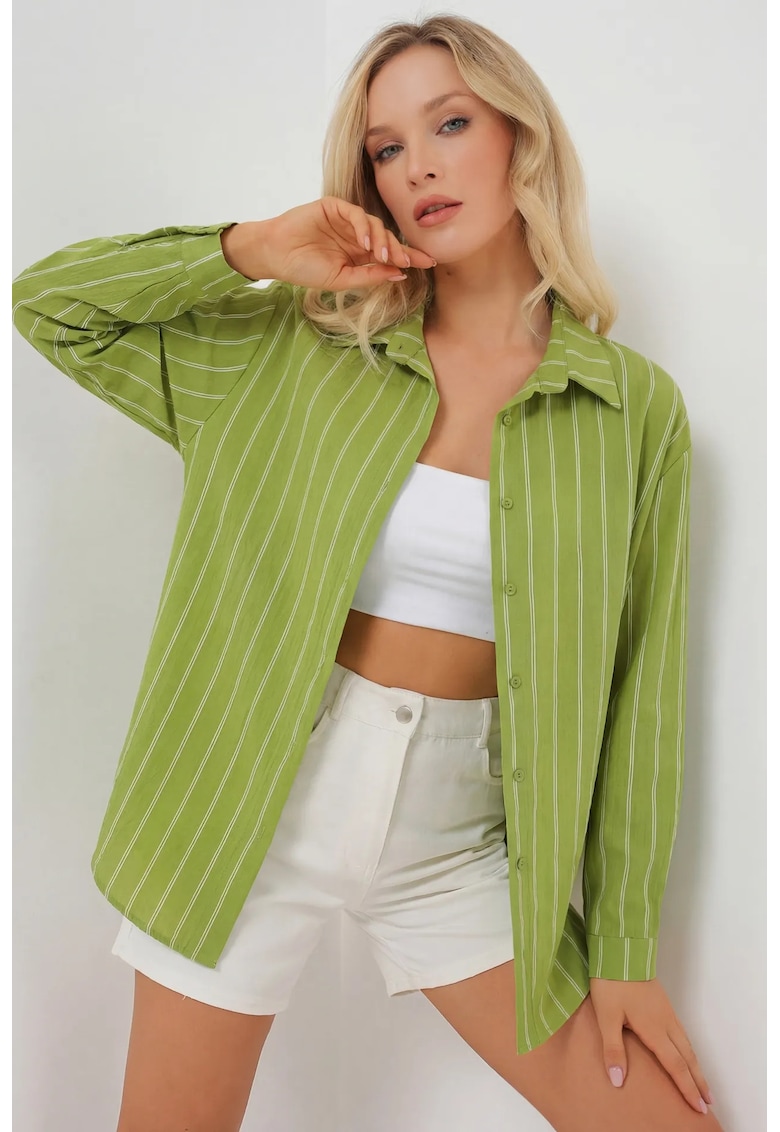 Camasa pentru dama - Textil - Verde