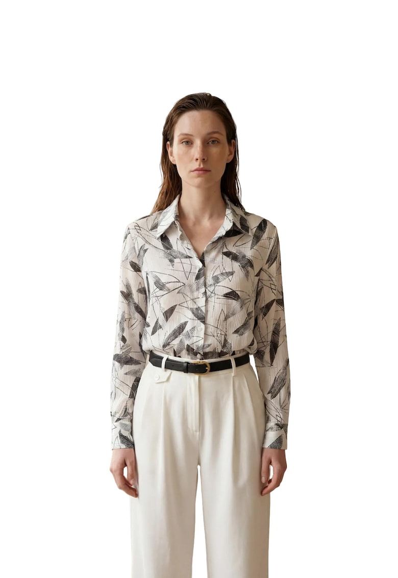 Camasa Negru Textil