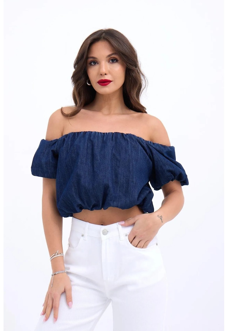 Top dama - Denim - Albastru inchis