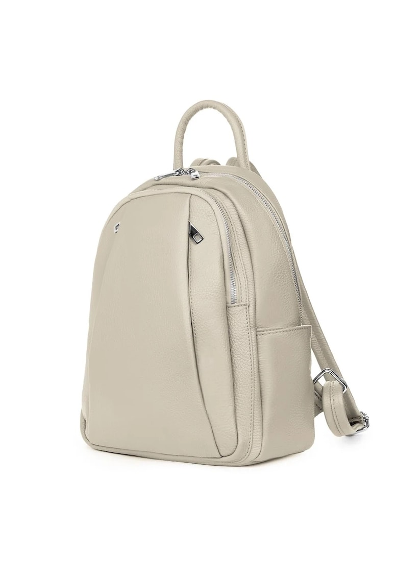 Rucsac din piele naturala Thomas - Gri