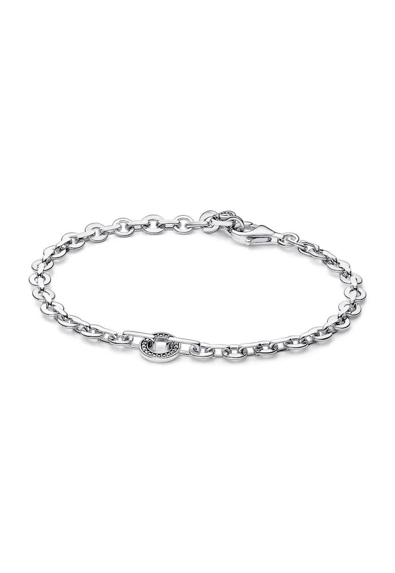 Bratara Signature tip lant Pave Zirconiu din Argint 925 - 18cm