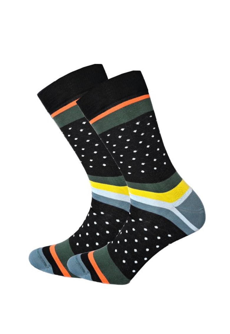 Sosete lungi bumbac barbati - SBGW26(26.17) - - Multicolor