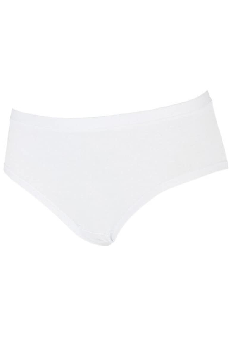 Chiloti clasici bumbac organic cu talia medie GD440 0001