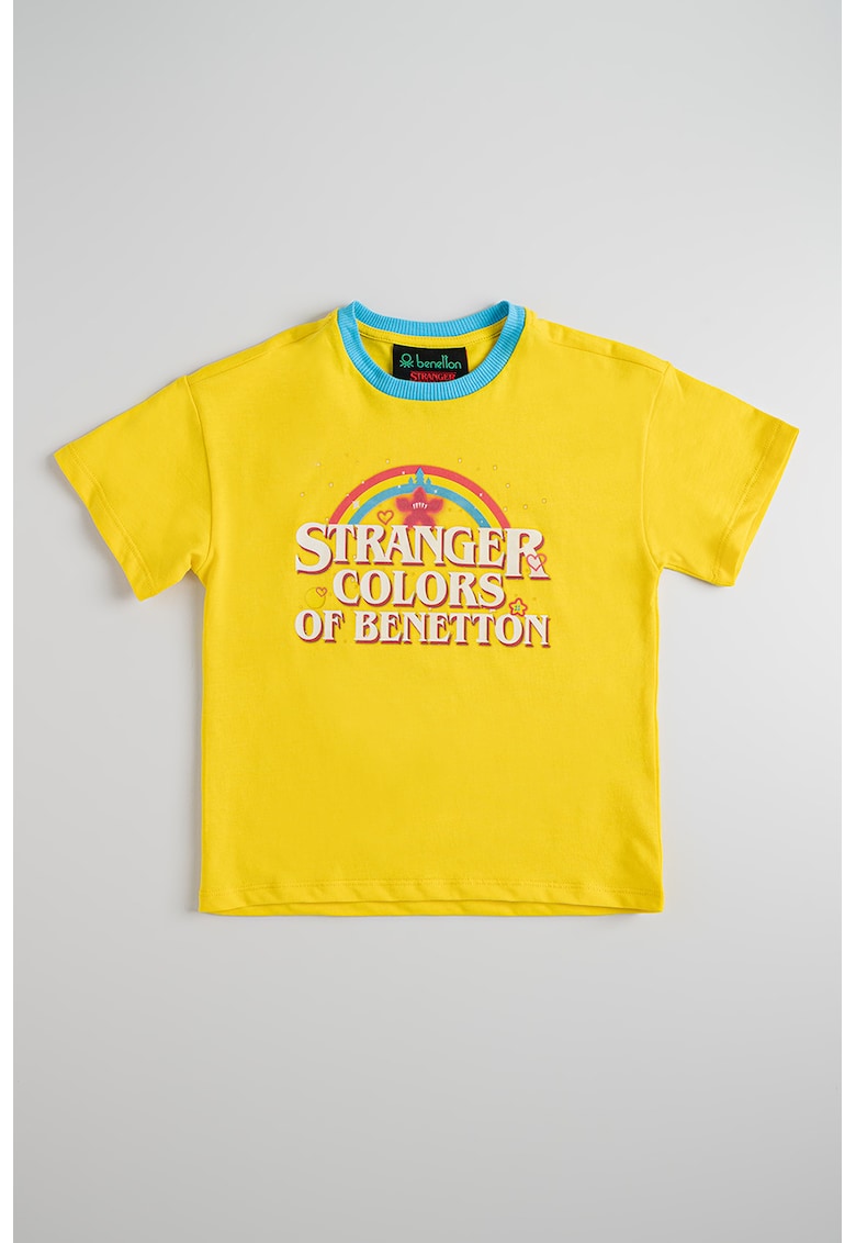 Tricou cu tematica Stranger Things - Galben