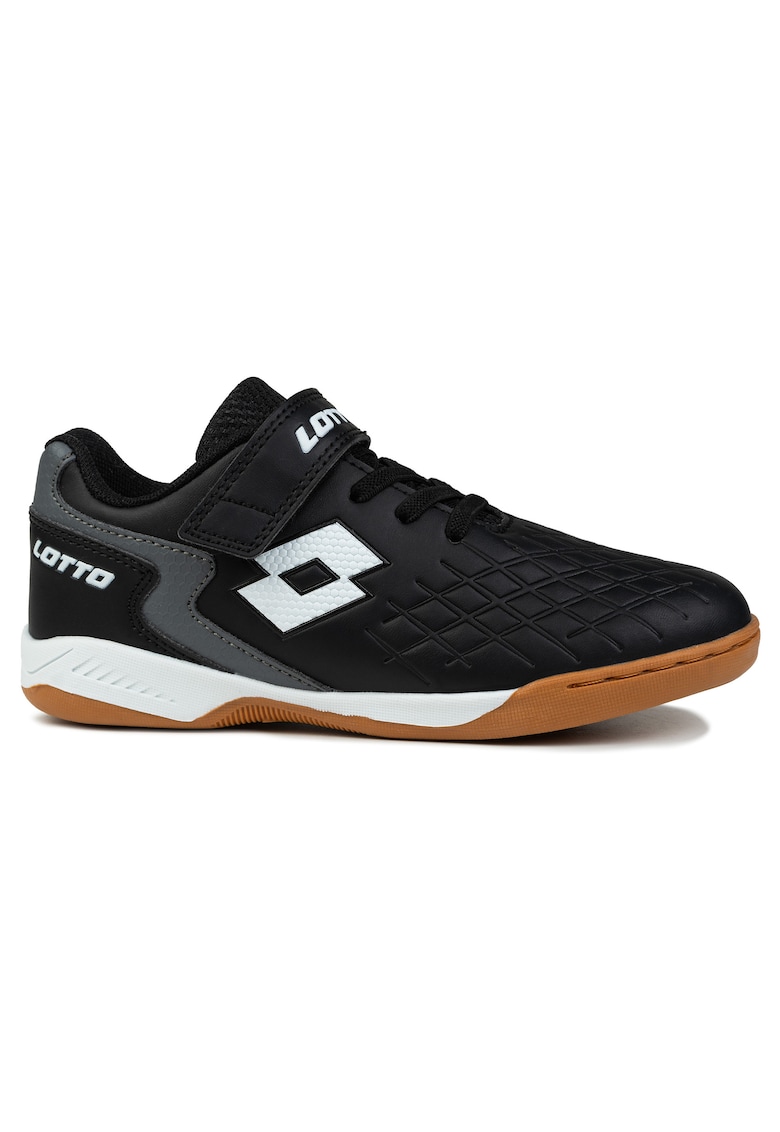 Pantofi sport copii - DASHER K - velcro - negru - sintetic
