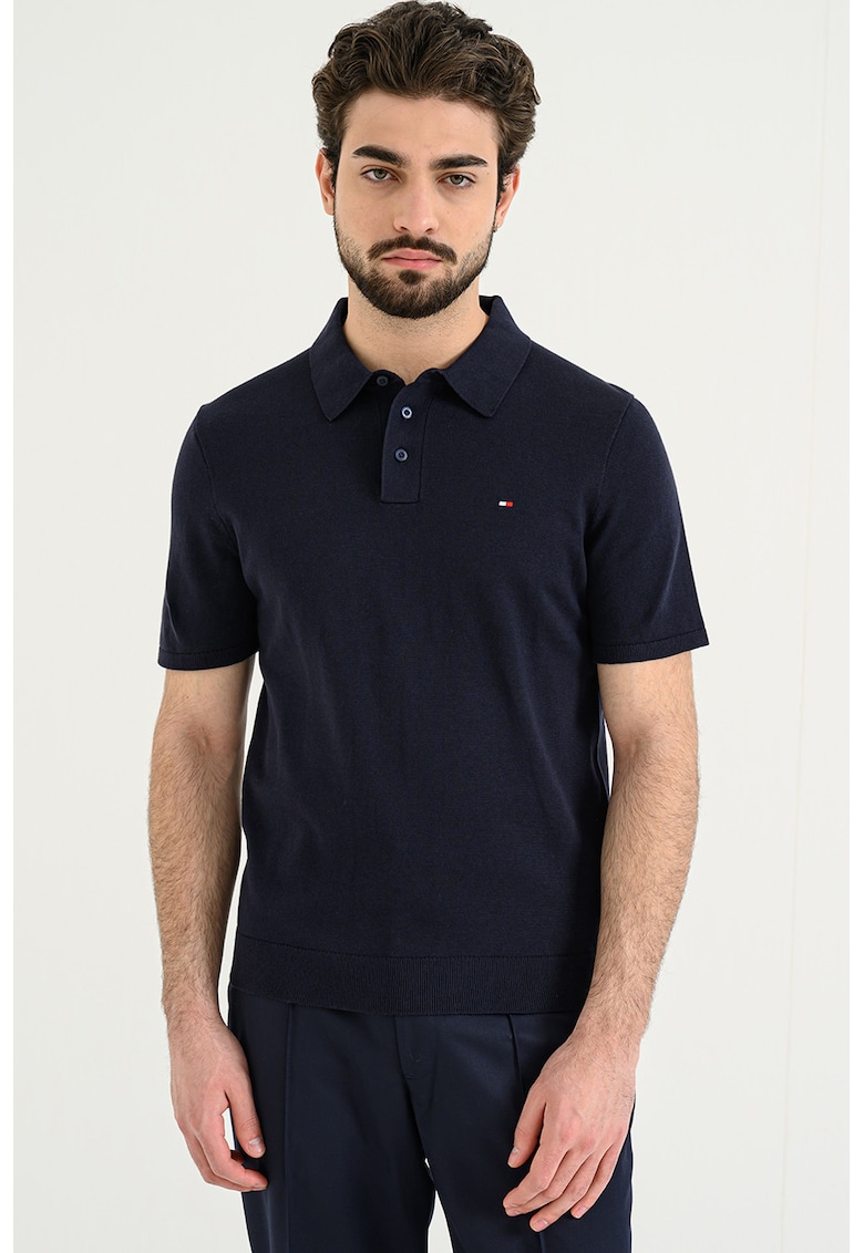 Tricou polo Essential - Bleumarin