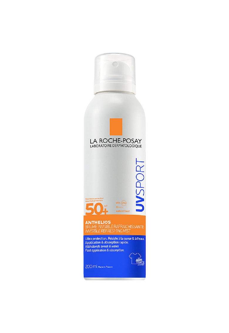 Protectie solara pentru corp Anthelios UVSport Spray Invizibil Reimprospatant SPF 50+ - 200 ml