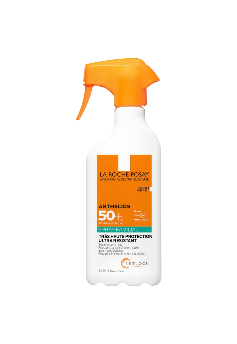 Protectie solara pentru corp Anthelios Family Spray SPF 50+ Fara Parfum - 300ml