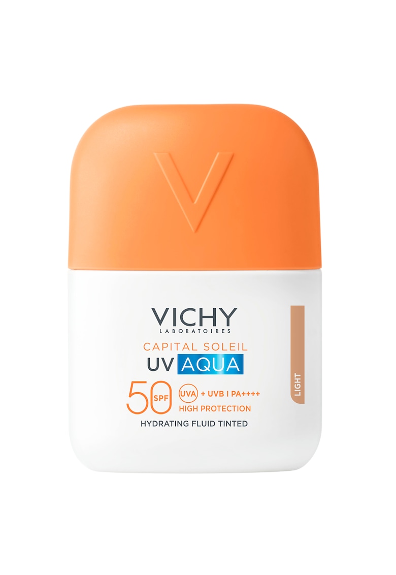 Protectie solara pentru fata Capital Soleil UV AQUA Fluid Hidratant Colorat SPF 50 - 50 ml