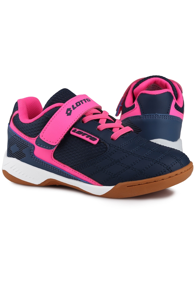 Pantofi copii FLITTER - Bleumarin/Roz - Sintetic -