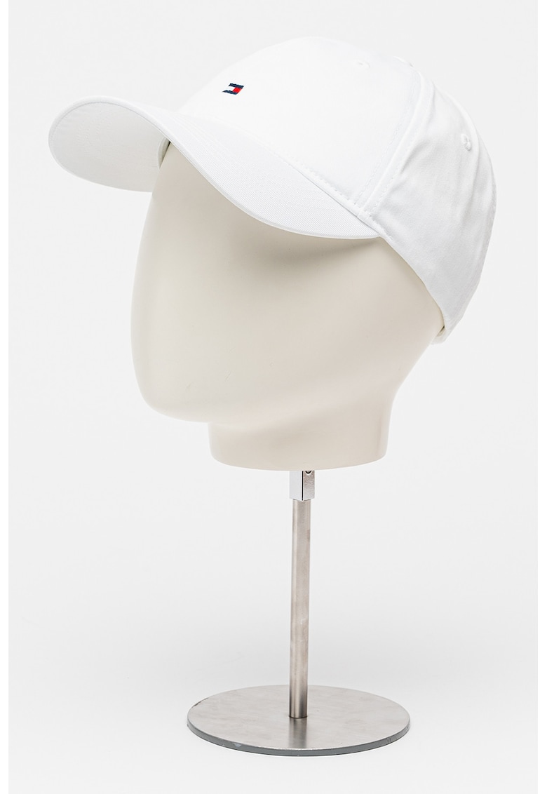 Sapca baseball ajustabila cu logo brodat discret - Alb optic