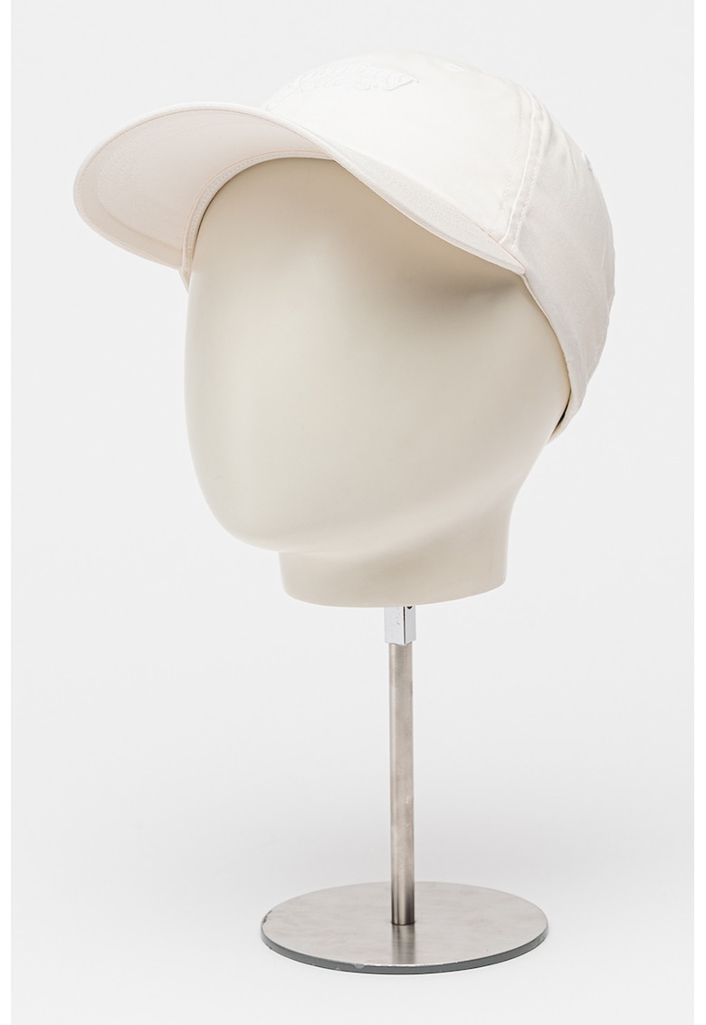 Sapca baseball ajustabila din bumbac organic Script - Alb murdar