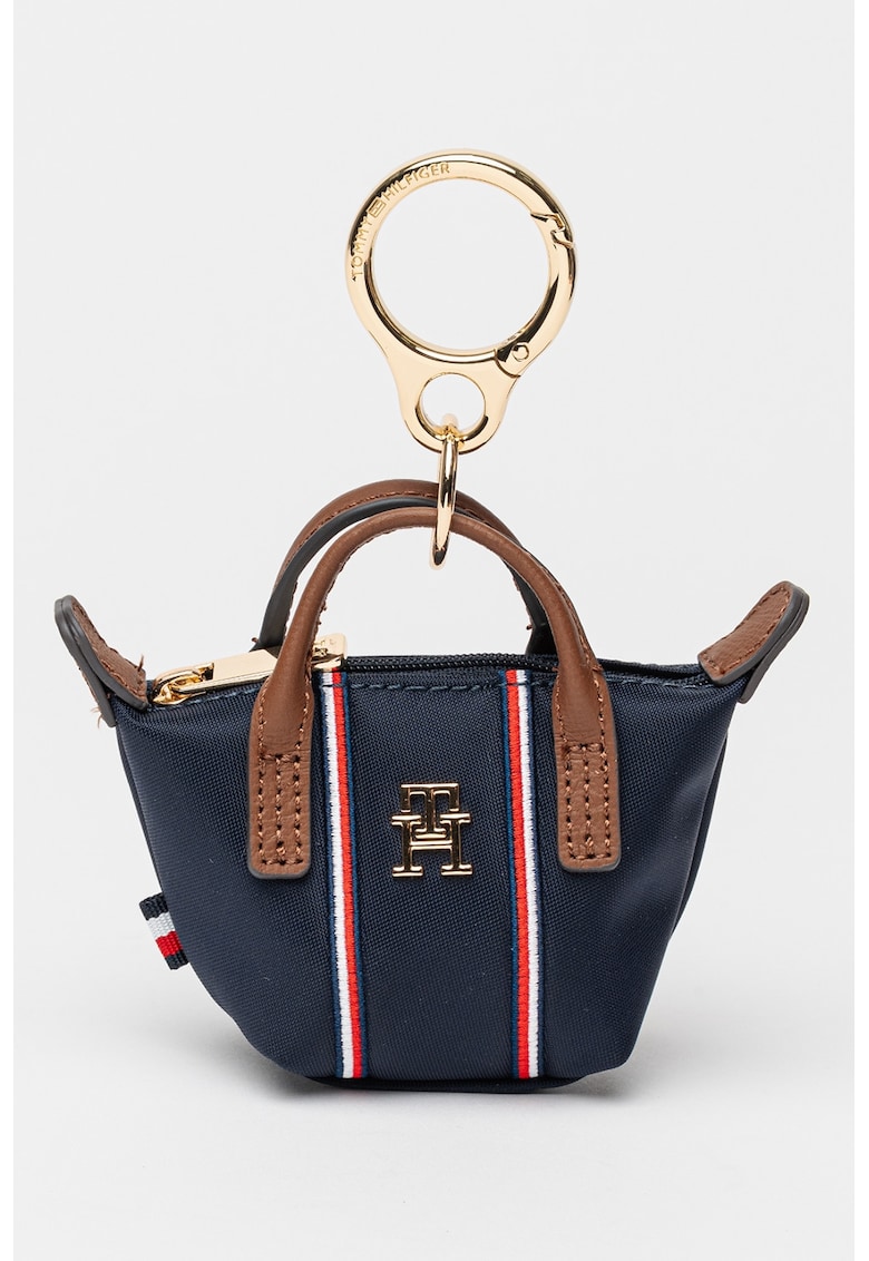 Breloc in forma de geanta - Rosu/Maro/Bleumarin