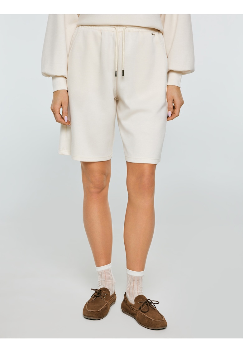 Pantaloni scurti de trening cu talie ajustabila