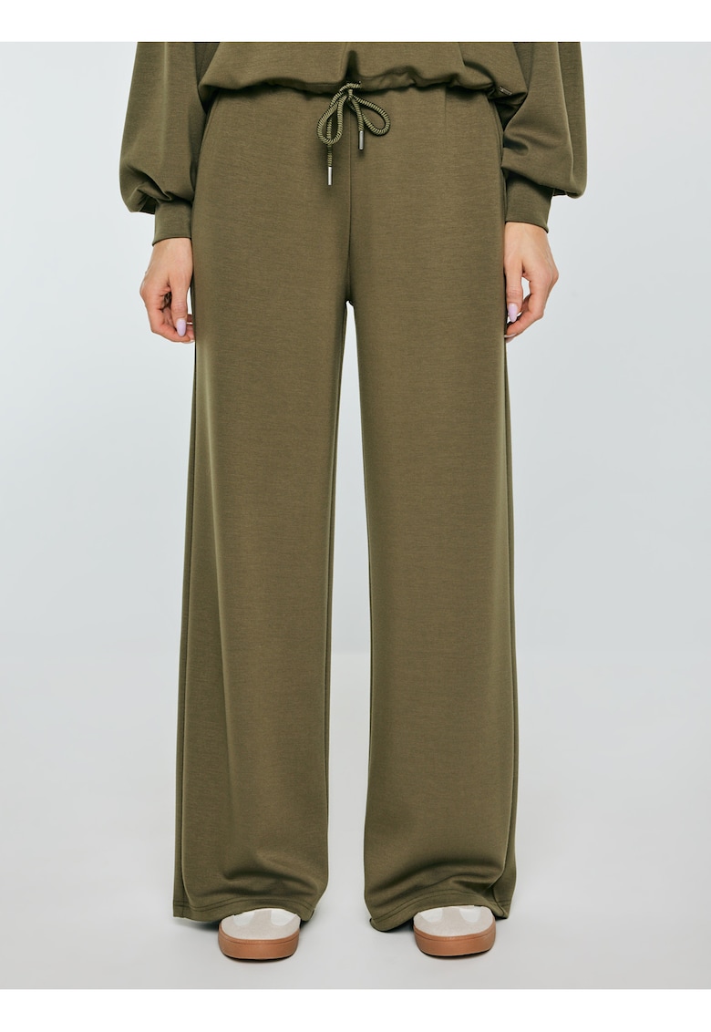 Pantaloni de trening uni cu croiala ampla Lunarap