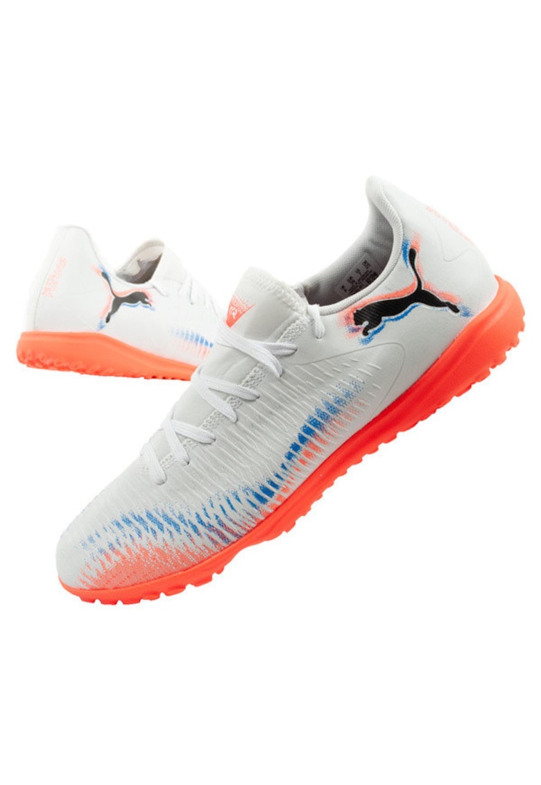 Ghete de fotbal pentru barbati Future 8 Play TT - alb-roz
