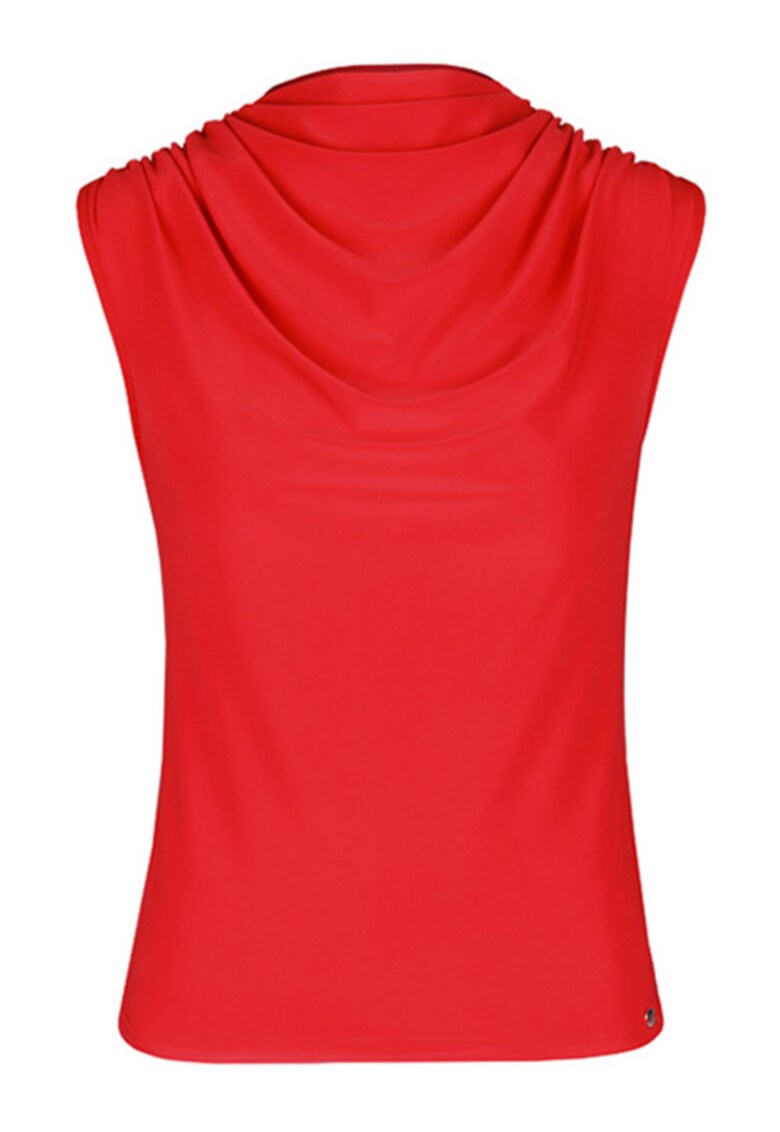 Tricou cu decolteu drapat