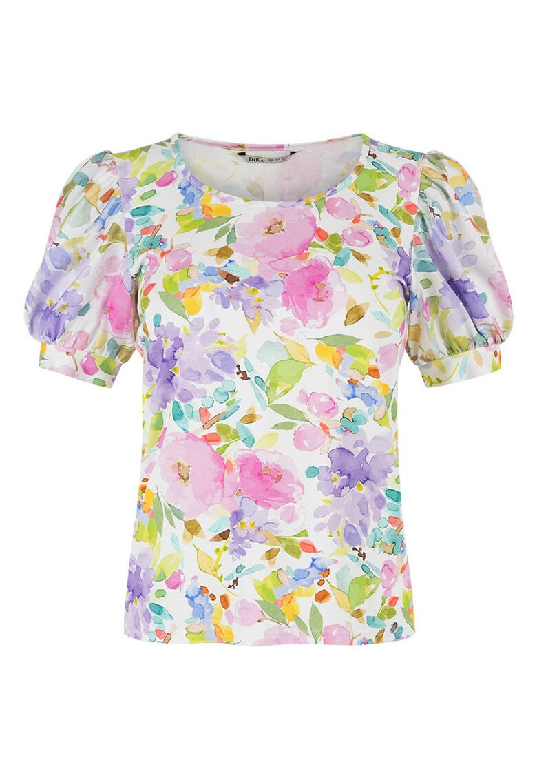 Tricou imprimeu floral