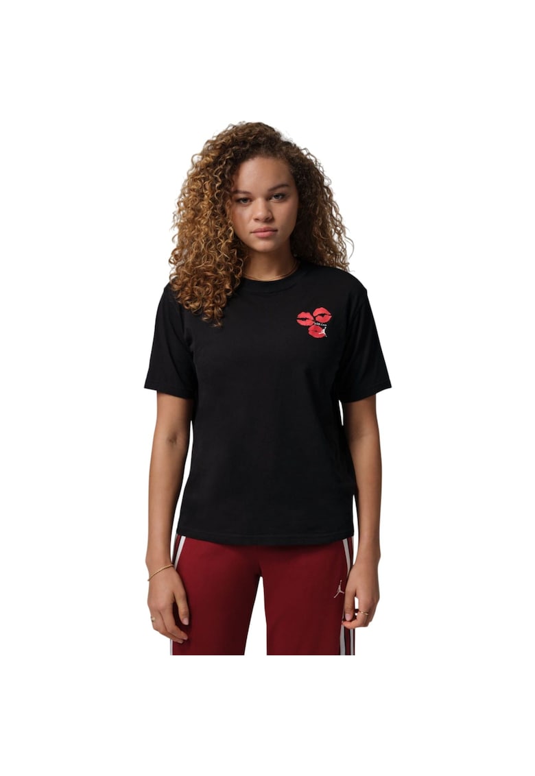 Tricou Flight Graphic Kiss 57070 - Negru