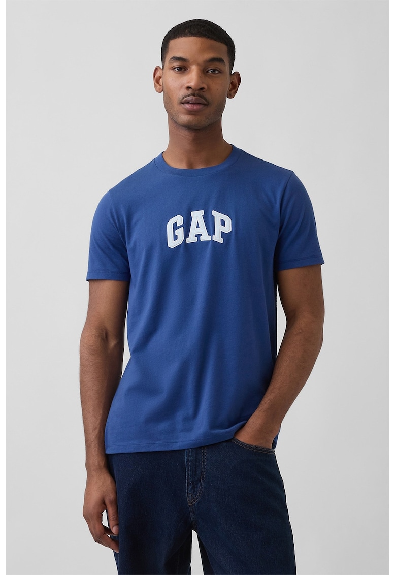 Tricou de bumbac cu logo