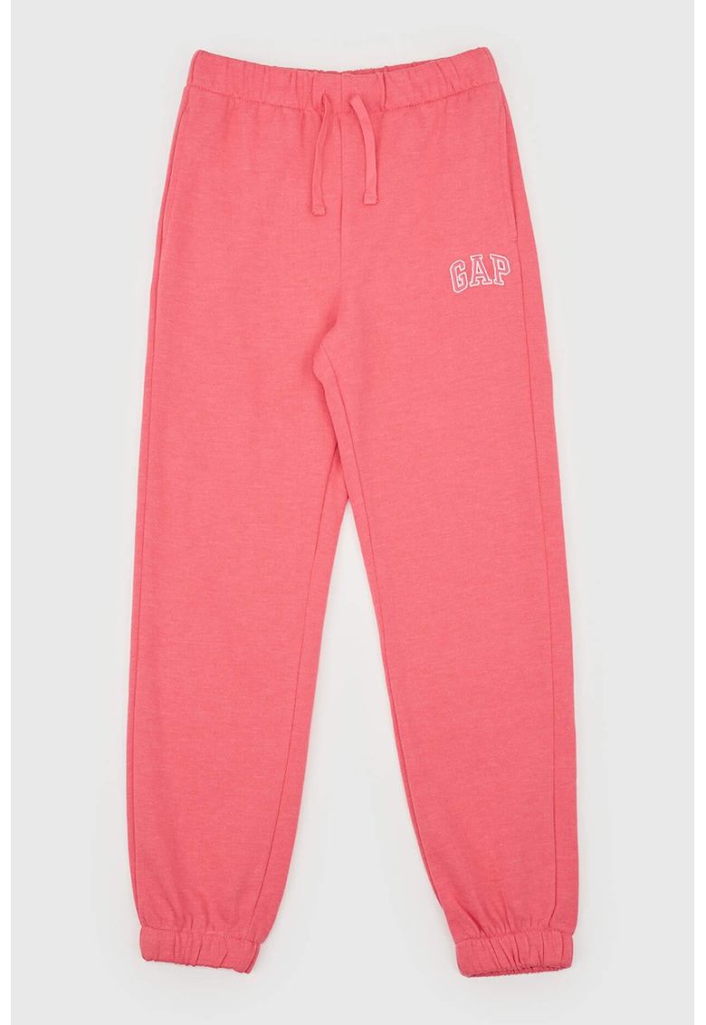 Pantaloni de trening cu croiala relaxed-fit - Roz