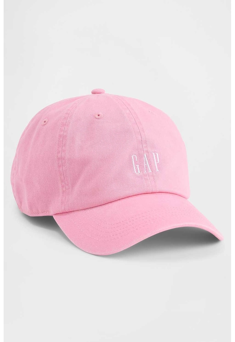 Sapca baseball de denim cu logo - Roz