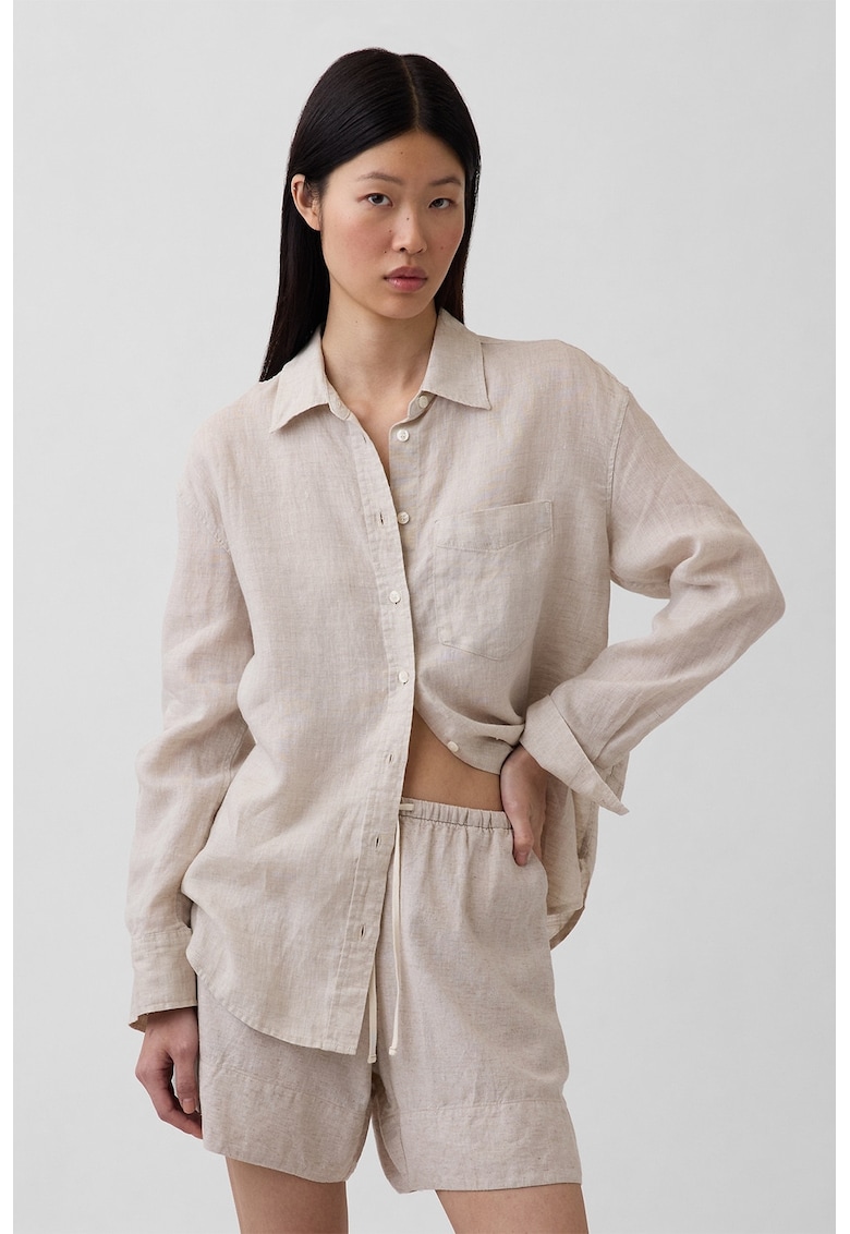 Camasa lejera de in - Maro taupe deschis