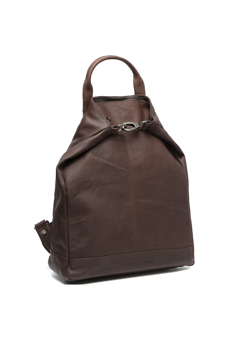 Rucsac dama piele naturala - 14.9 litri - Manchester - - Maro