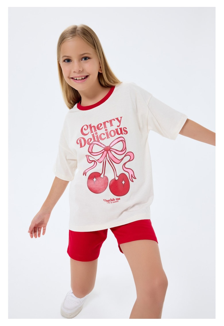 Set doua piese - RP3799 - Ecru - Alb