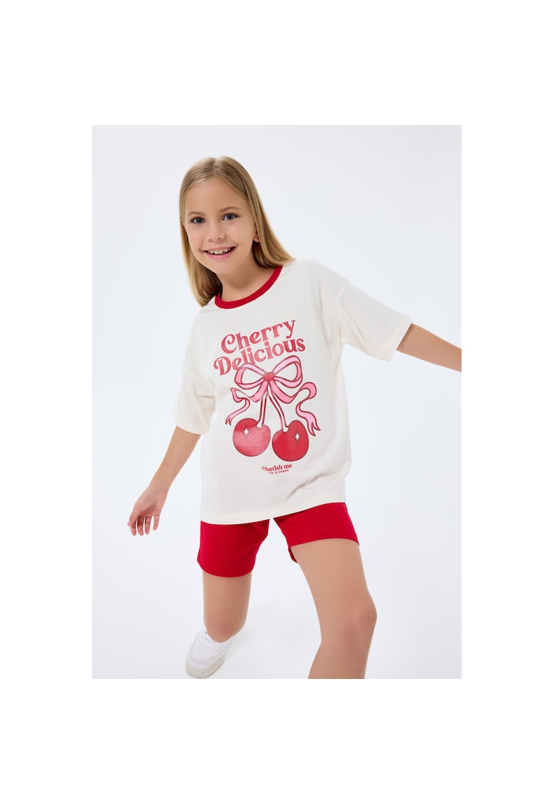 Set doua piese - RP3799 - Ecru - Alb