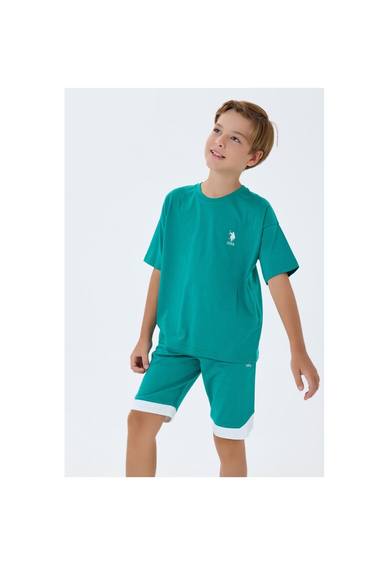 Set doua piese - US2403 - Verde feriga - Verde feriga