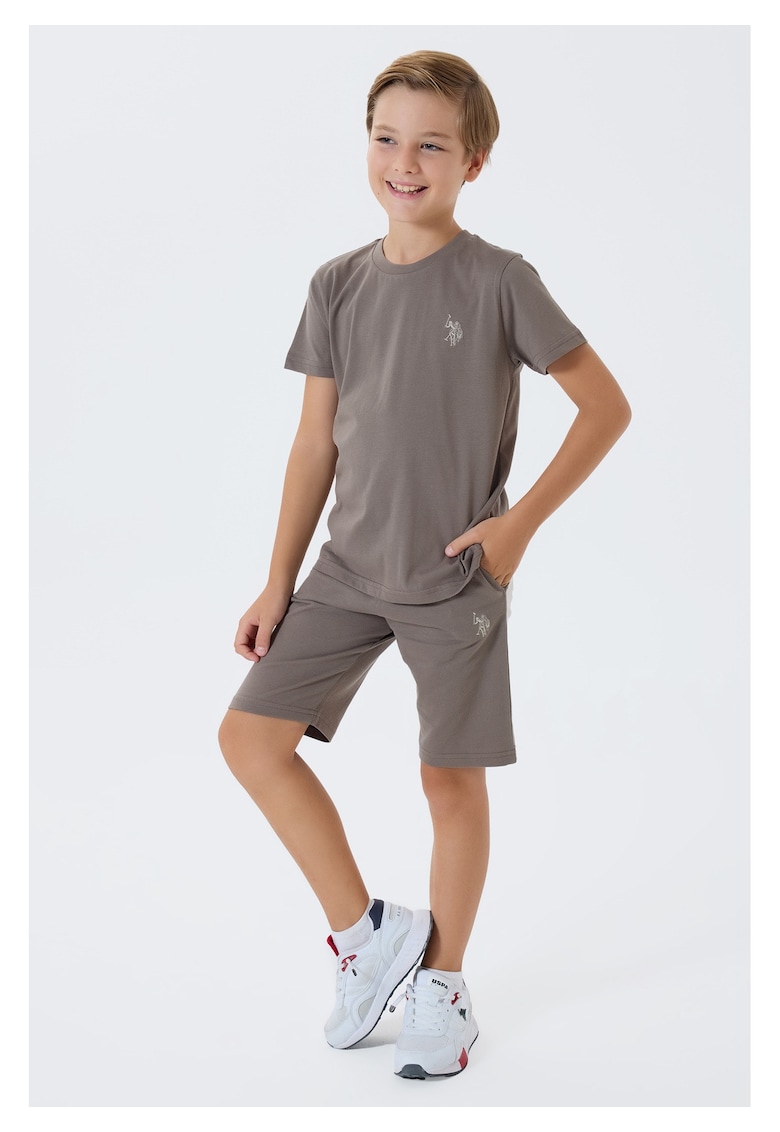 Set doua piese - US2427 - Gri - Maro inchis