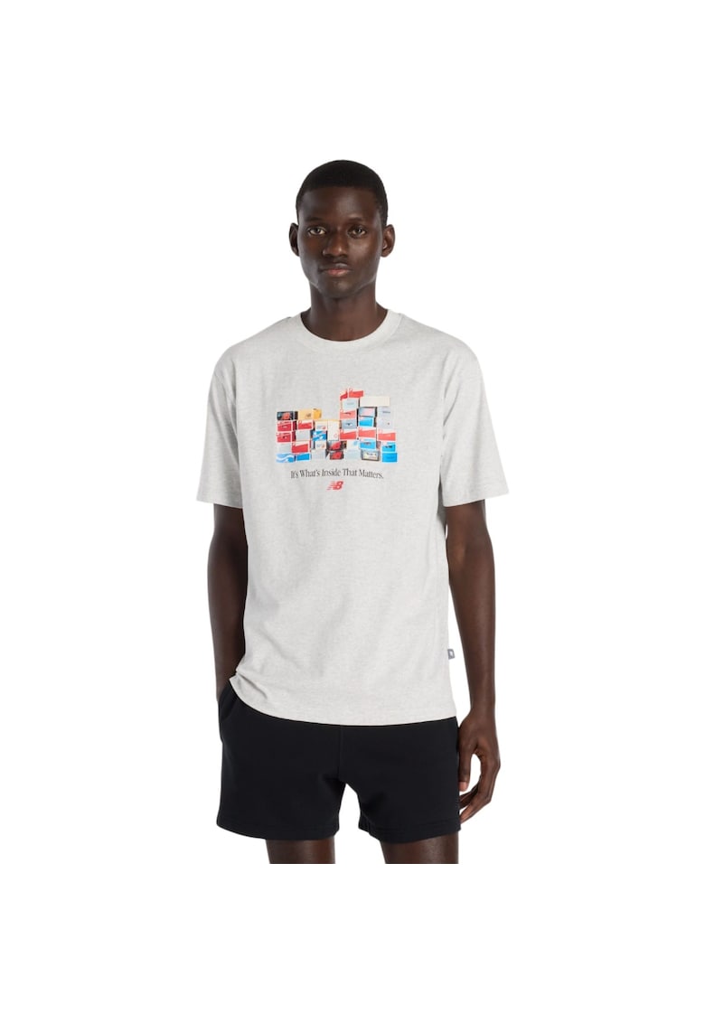 Tricou Boxes 57408 - Gri