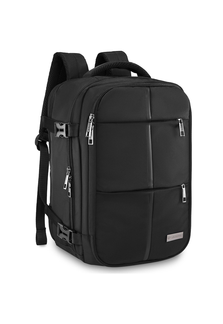 Rucsac de calatorie impermeabil - atasabil la troler - Negru