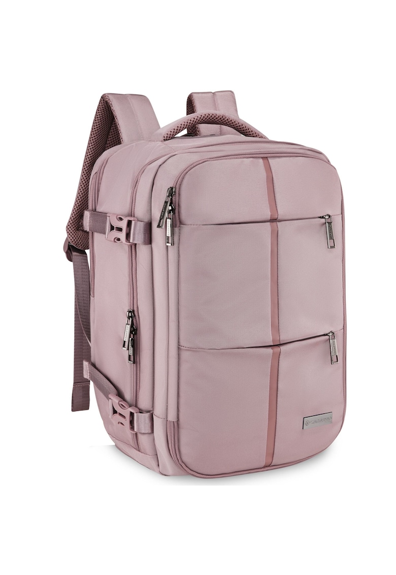 Rucsac de calatorie impermeabil - atasabil la troler - Roz